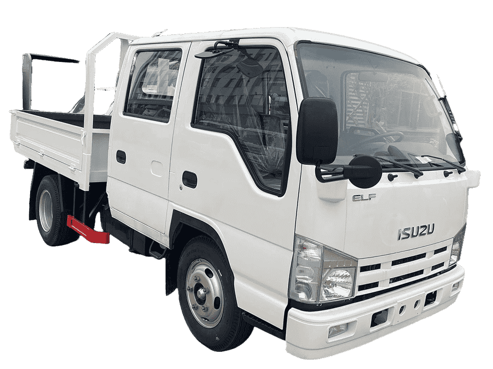 New 4x2 Isuzu ELF NPR 100p Double Cabin  3 Tons Cargo Duty Truck for Sale