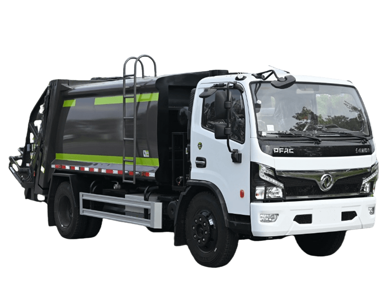 Dongfeng New Energy Oil-Electric Hybrid 9m³ Compressed Garbage Truck