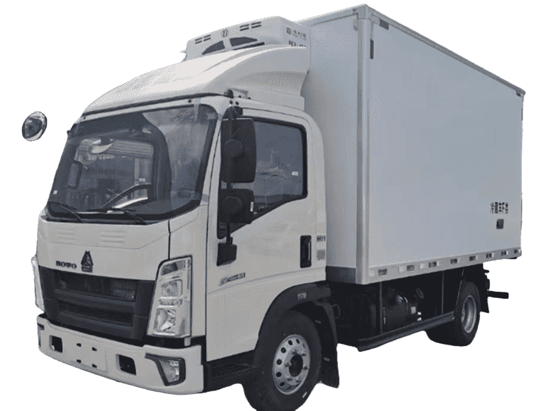 Loading 1-2 Ton Refrigerated Truck For Sale