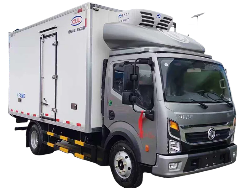 Dongfeng 3-4 tons Small Refrigerated Truck,freezer truck  for Sale