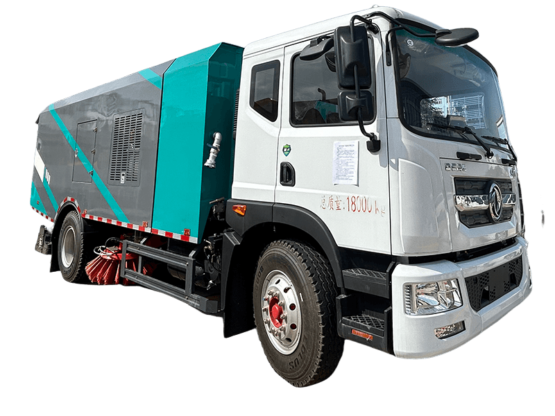 Dongfeng Road Sweeper With 11 cubic meters