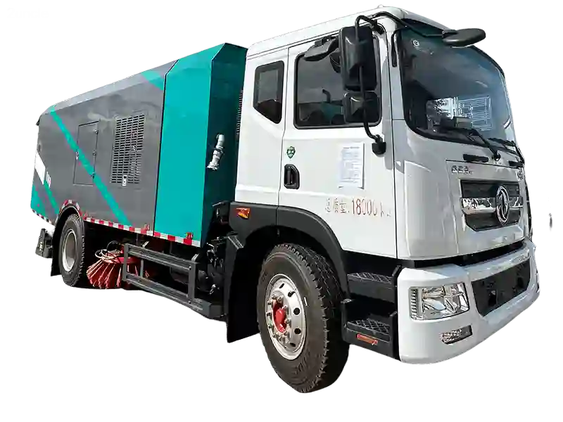 Dongfeng Road Sweeper With 11 cubic meters