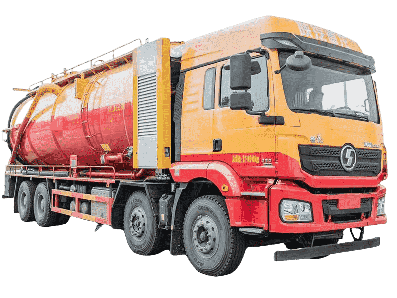 Shacman M3000 25 Cubic Meters Sewage Suction Trucks