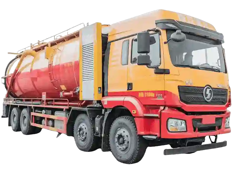 Shacman M3000 25 Cubic Meters Sewage Suction Trucks