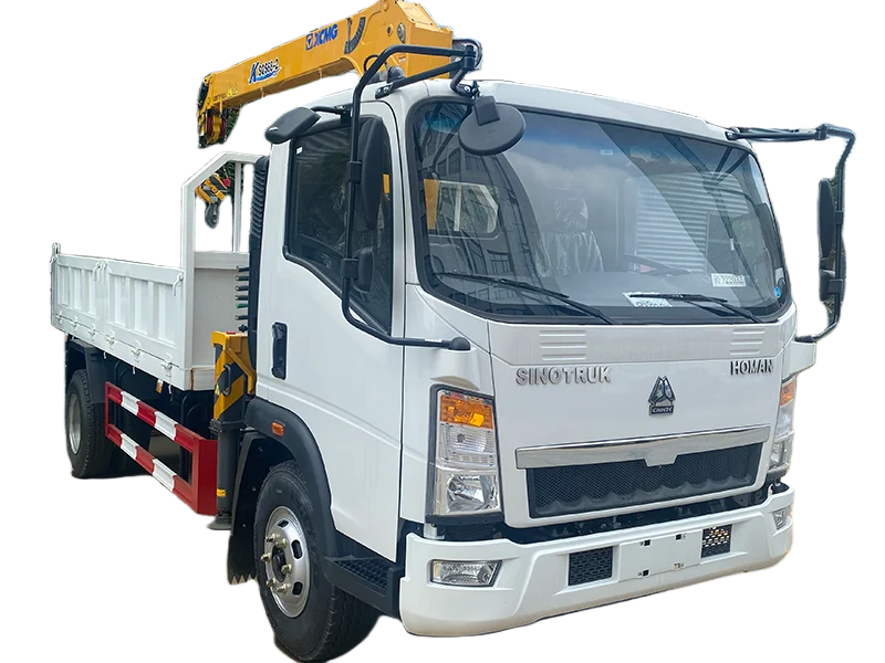 HOWO XCMG 3.2 Tons Truck Mounted Crane 